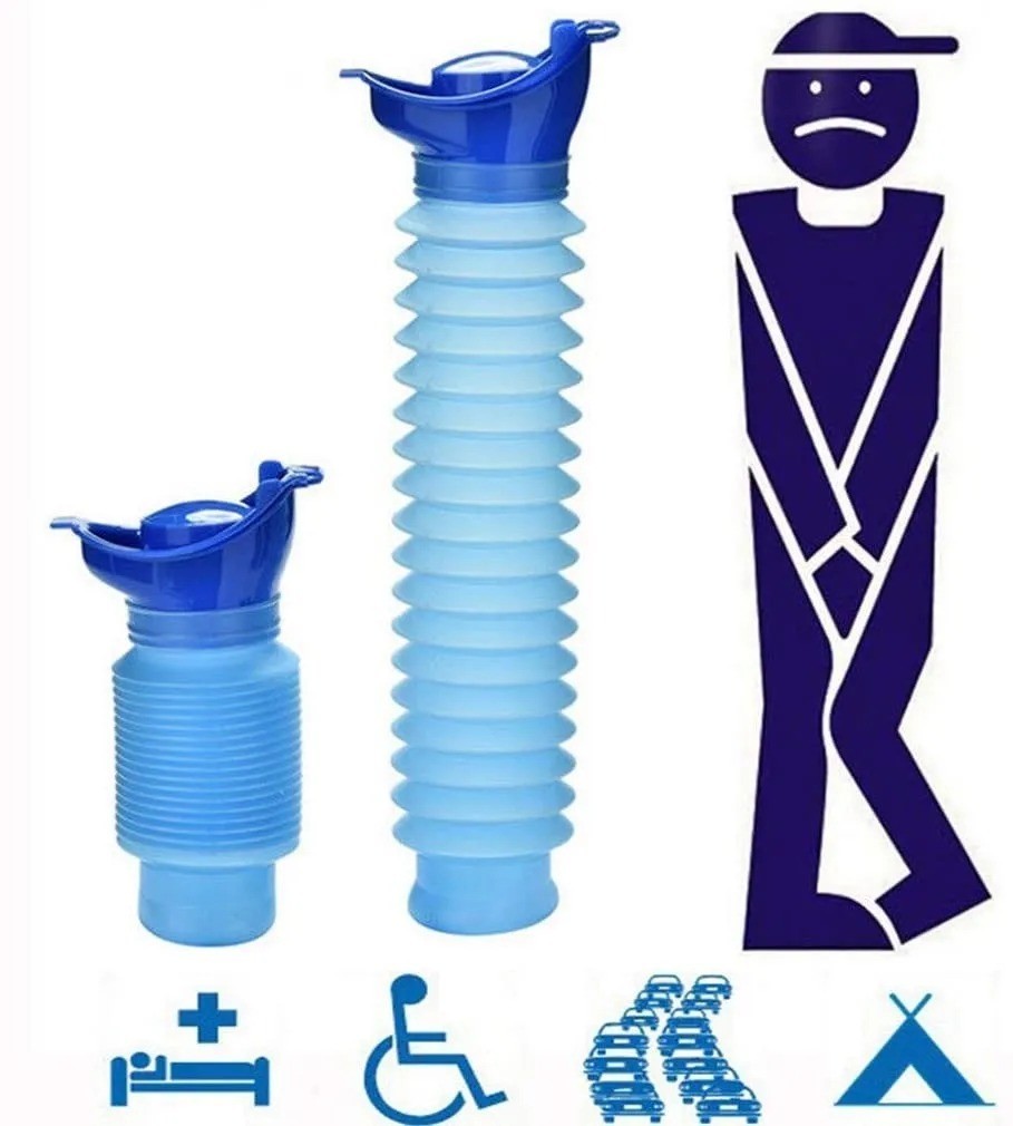 Male Female Portable Urinal Travel Camping Car Toilet Pee Bottle Emergency Kit