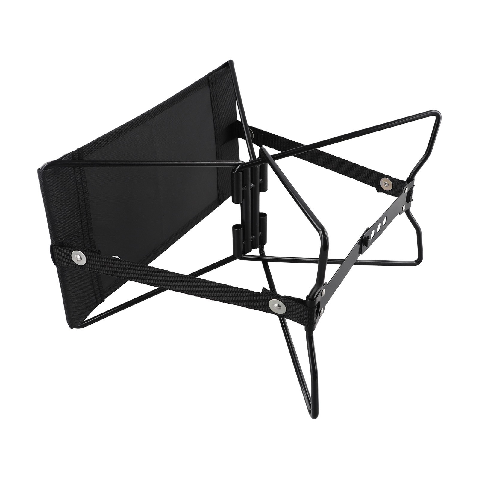 Fishing Stool Outdoor Activities Sturdy Aluminum Alloy Frame Wear-Resistant
