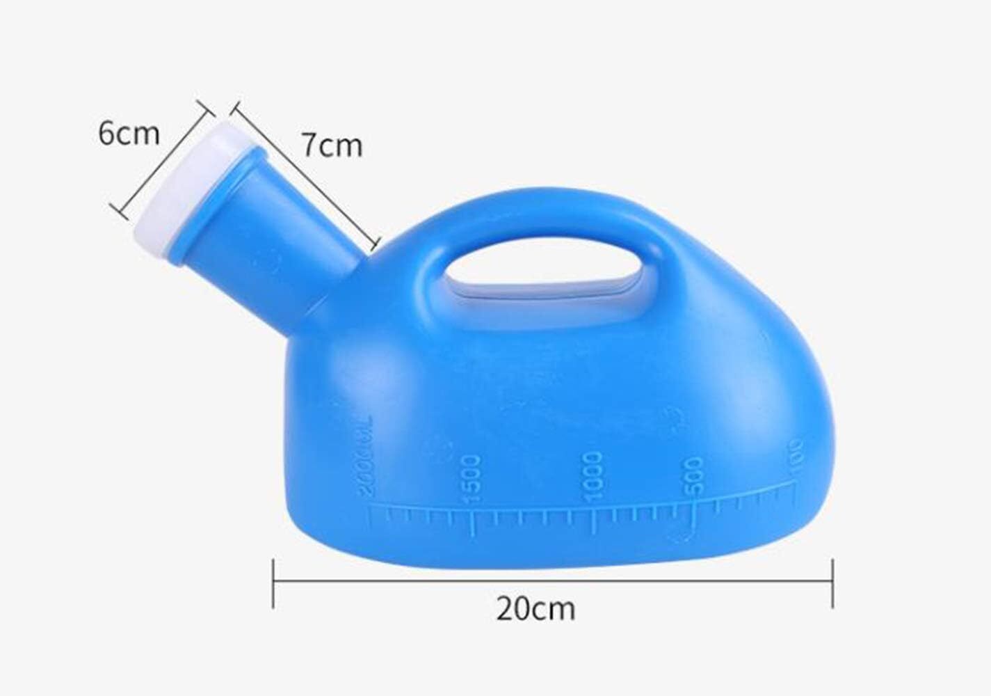 Portable Reusable Urinal For Men And Women 2000Ml Capacity Ideal For Travel