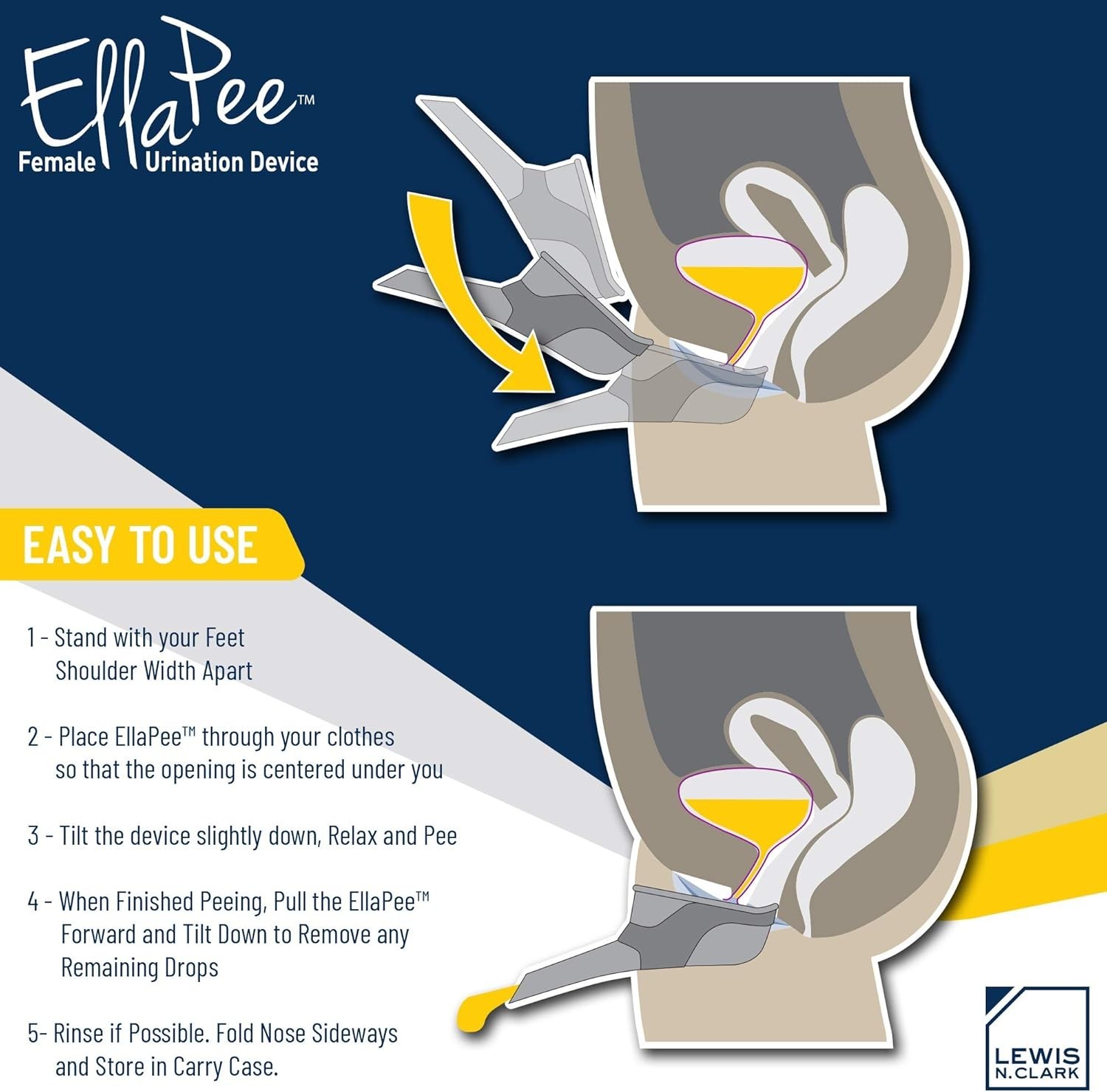 EllaPee Female Urination Device