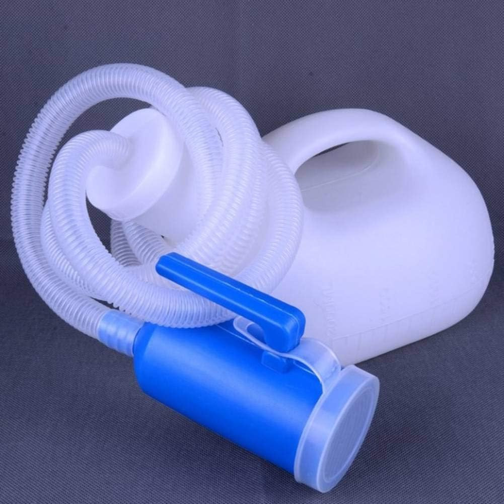 2000ML Men Women Portable Potty 47″ Pee Bottle Tube Hospital Urinal Collector