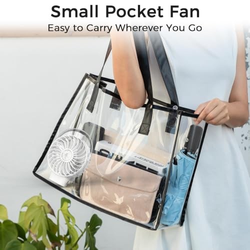 Handheld Fan with Mister, Mothers Day Gifts for Mom, Birthday White Misting