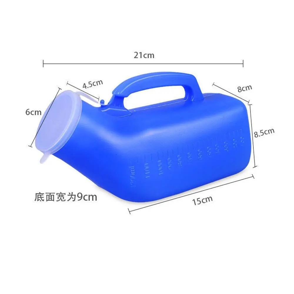 1200ml Unisex Travel Urinal Bottle Portable Car Camping Pee Container