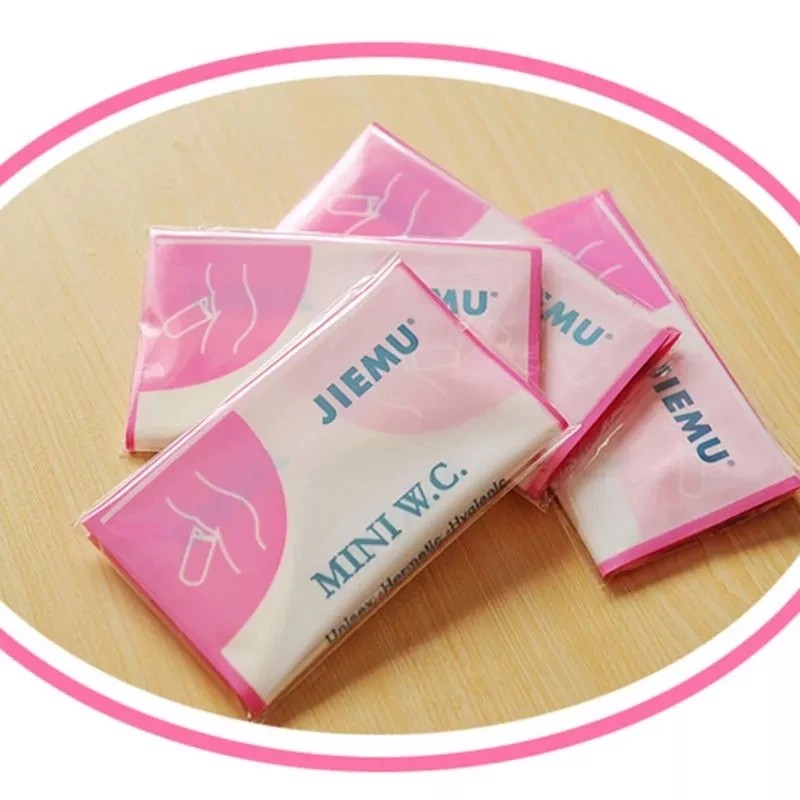 4P 700ml Portable Emergency Urinal Bag Unisex Disposable Car Travel Vomit Toilet