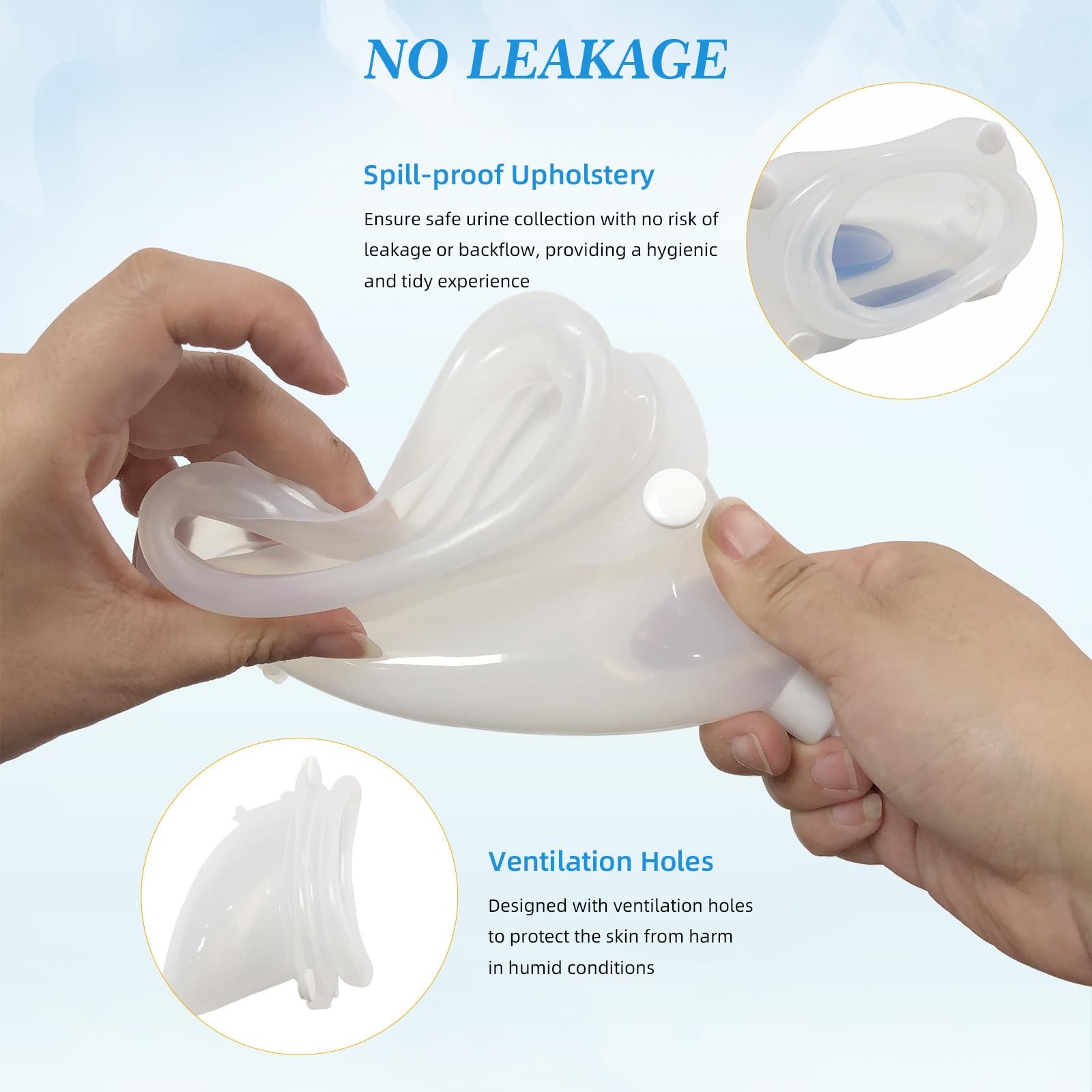 Wearable Urine Collection Bag External Catheter for Women, Reusable Portable …