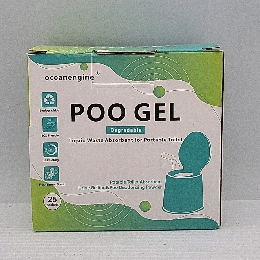 NIB Oceanengine Poo Gel packets for Portable Toilets