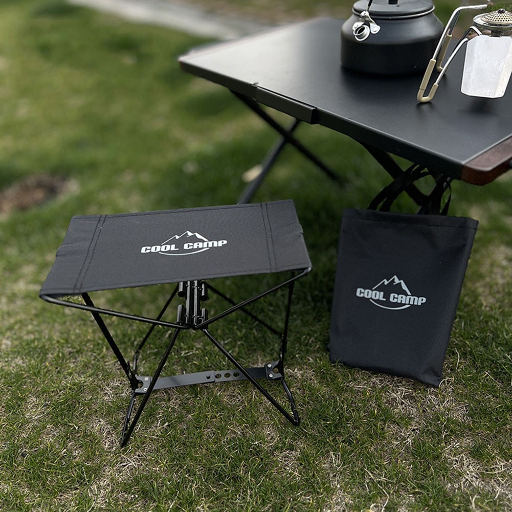 Fishing Stool Outdoor Activities Sturdy Aluminum Alloy Frame Wear-Resistant