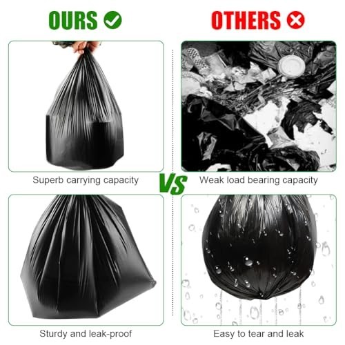 Portable Camping Toilet Bags – 120 PCS Thick Waste Bags for Travel, Hiking, Home
