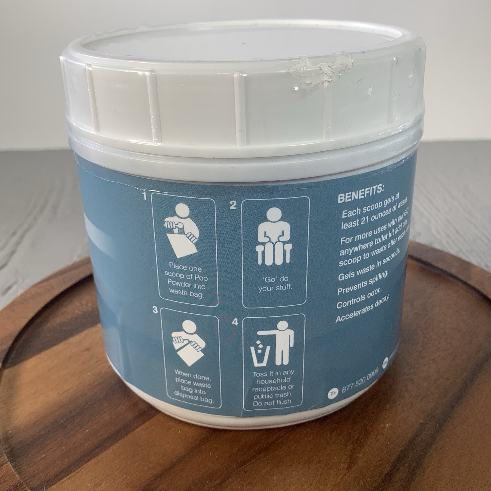 Mini Poo Powder by Cleanwaste Waste Treatment-55 Use (D556POW)