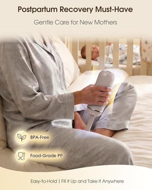 Portable Bidet for Travel & Camping – Manual Squeeze Handheld General Khaki