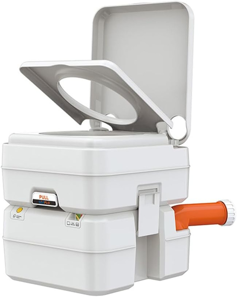 5.3 Gallon Portable Toilet for RV, Boat & Camping – Multifunctional Convenience