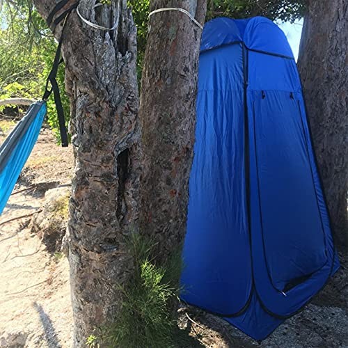 Portable pop-up Privacy Tent is Suitable for Outdoor Shower, Dressing Blue