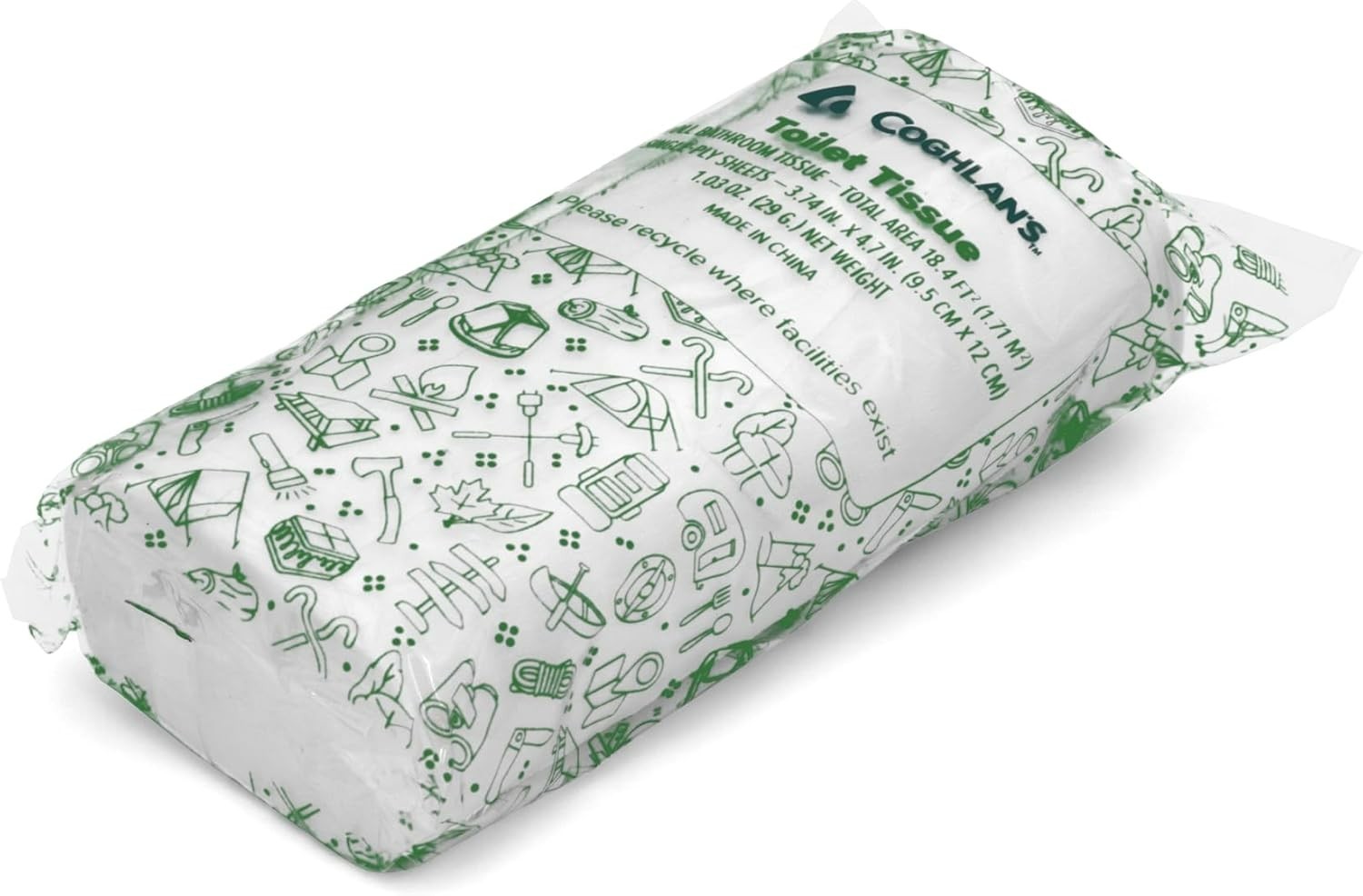 Coreless Portable Toilet Tissue