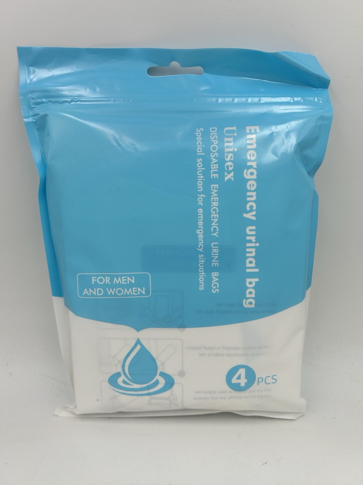 Emergency Disposable Urine/Vomit Camping Bags, 25oz ( 700cc) 20 bags