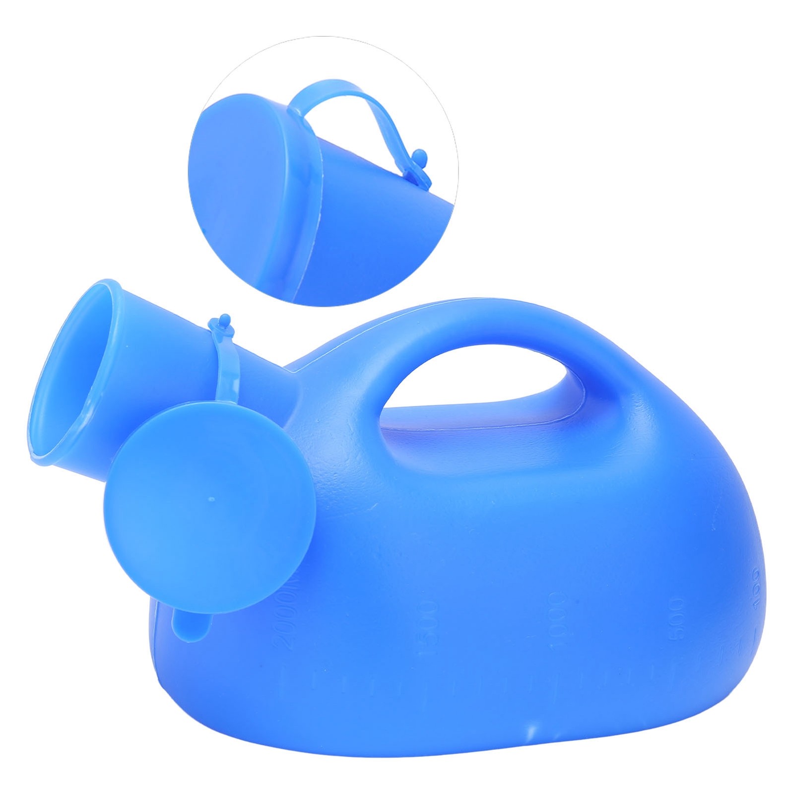 Urinal 2000ML Large Capacity Handle Design Abrasion Resistance Plastic MNS