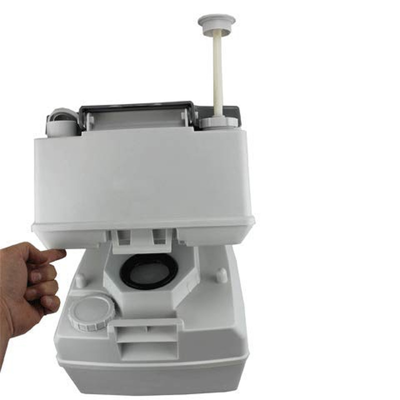 Overland TS-TOILET-5 5 Gallon Flushable Portable Outdoor Toilet with Removable H