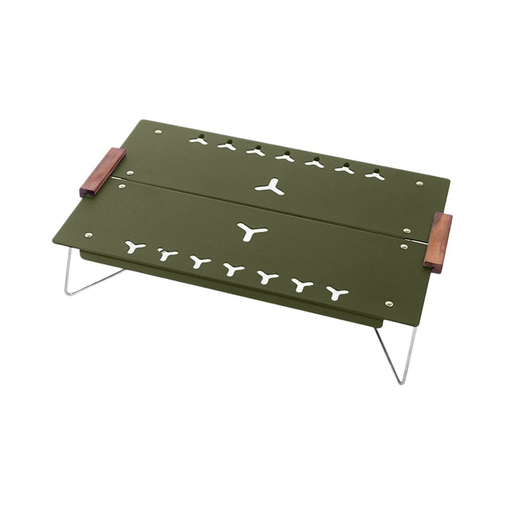 Folding Aluminum Alloy Camping Table Lightweight Portable Picnic Table