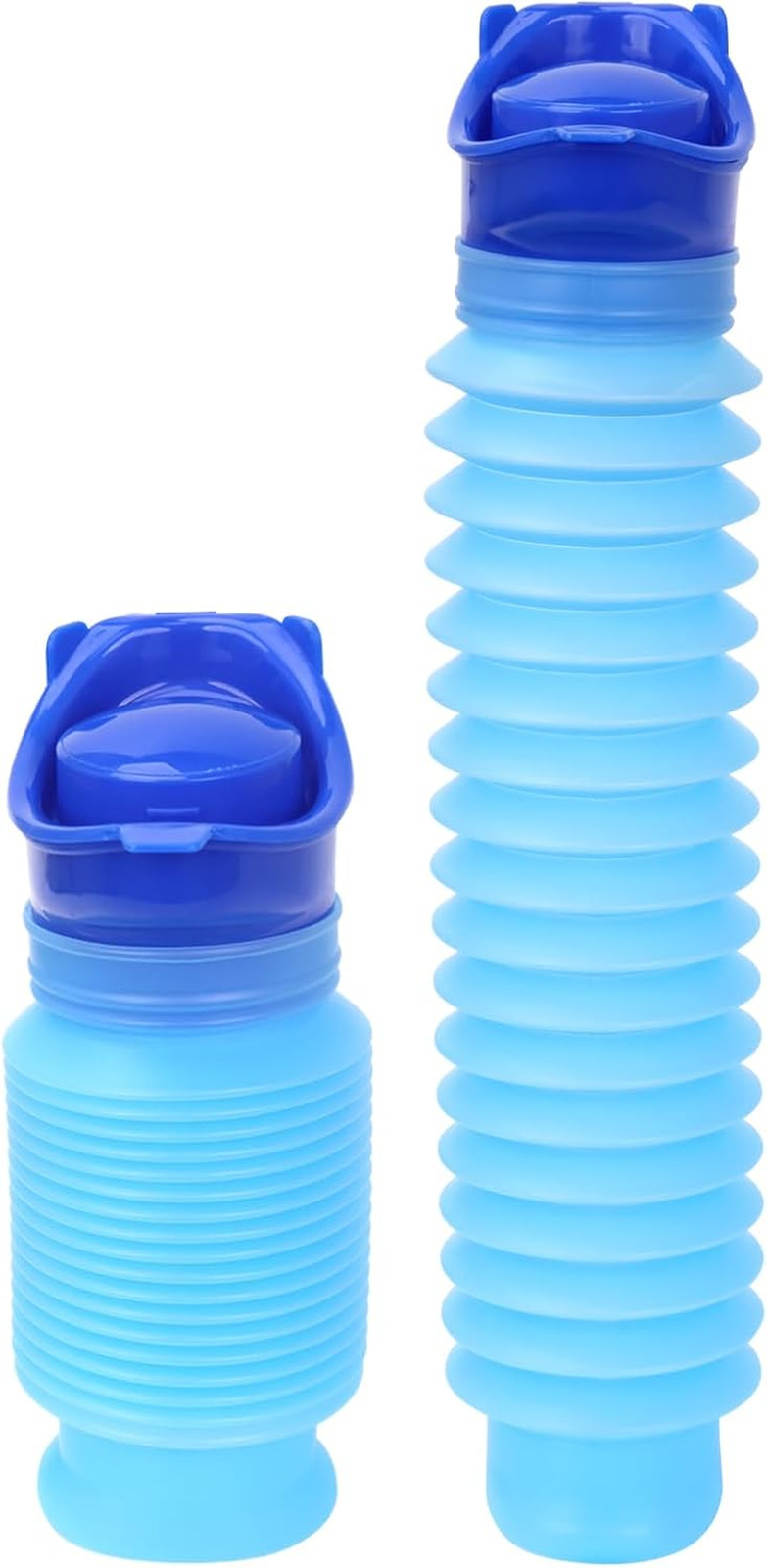 KEUYE Pee Bottle for Men,750Ml,2Pcs | Emergency Urinal,Leakproof and Collapsible
