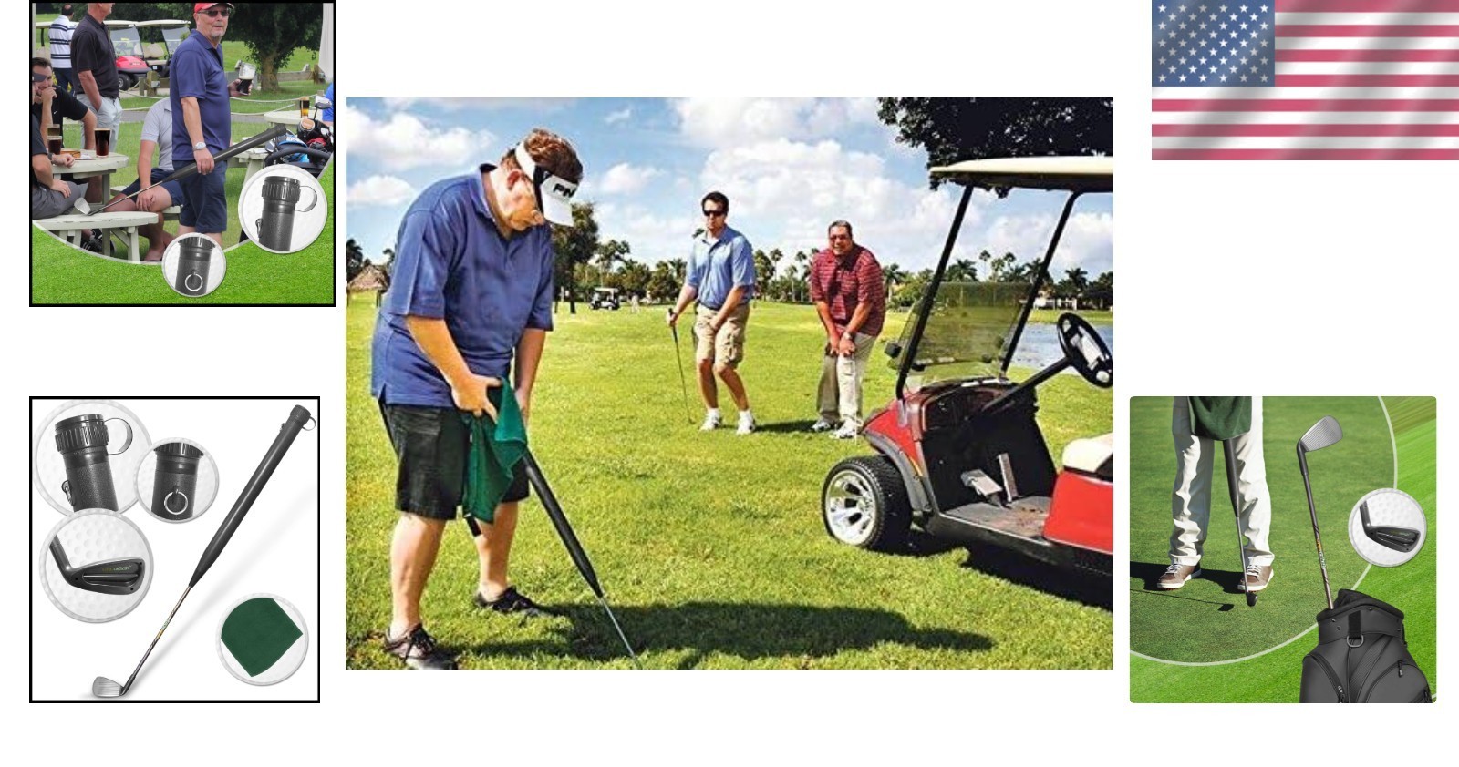 Large Waterproof Urinal Disguised As Golf Club – Perfect For Outdoors