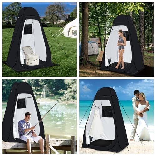 Pop Up Privacy Shower Tent Camping Portable Toilet Tent Outdoor Changing Porta