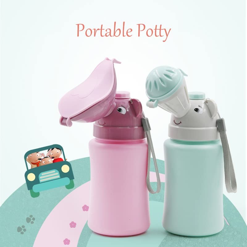 Portable Potty Travel for Car Travel Camping for Outdoor Car Travel Girl pink