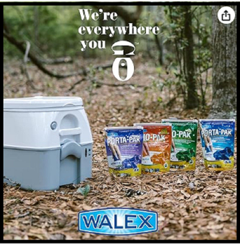 Walex Citra-Pak RV/Marine Black Holding Tank Deodorizer Drop-Ins Treatment, Odor
