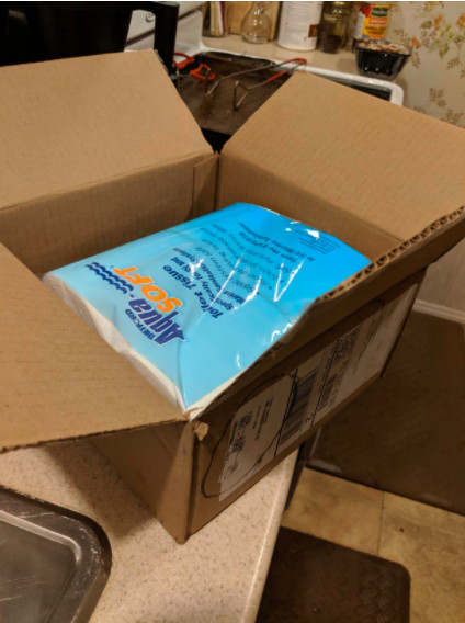 RV Toilet Paper Tissue Bathroom Aqua-Soft Bath Supply Sanitation Systems 4 Rolls