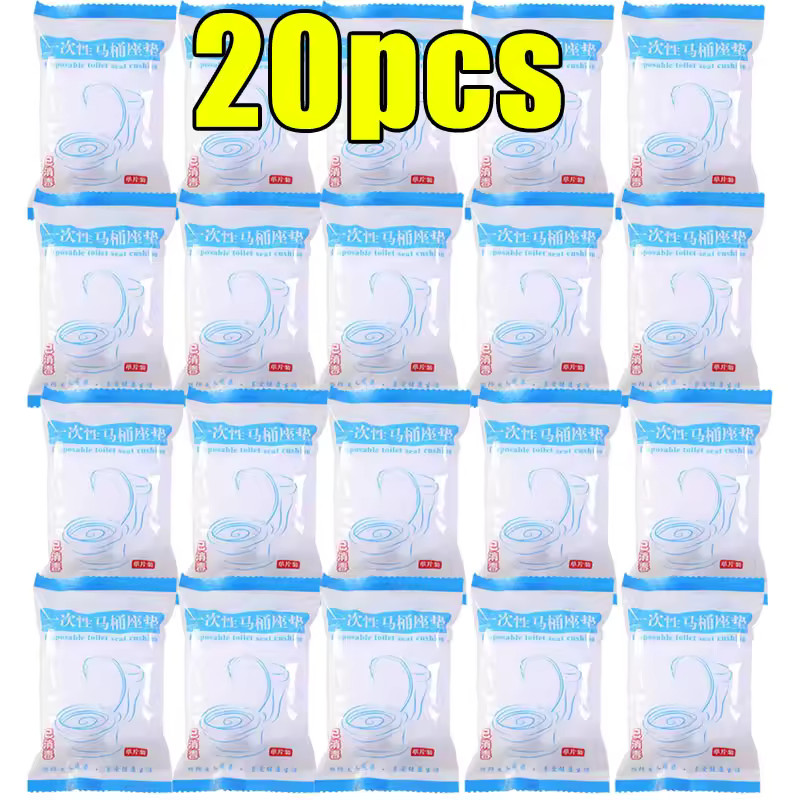 Portable Toilet Seat Covers Sterile Travel Camping Hotel Bathroom Hygiene Mats