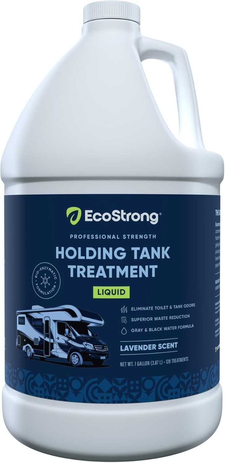 RV Toilet Treatment: 128 Fl Oz Black Tank Odor Eliminator – Lavender Scented