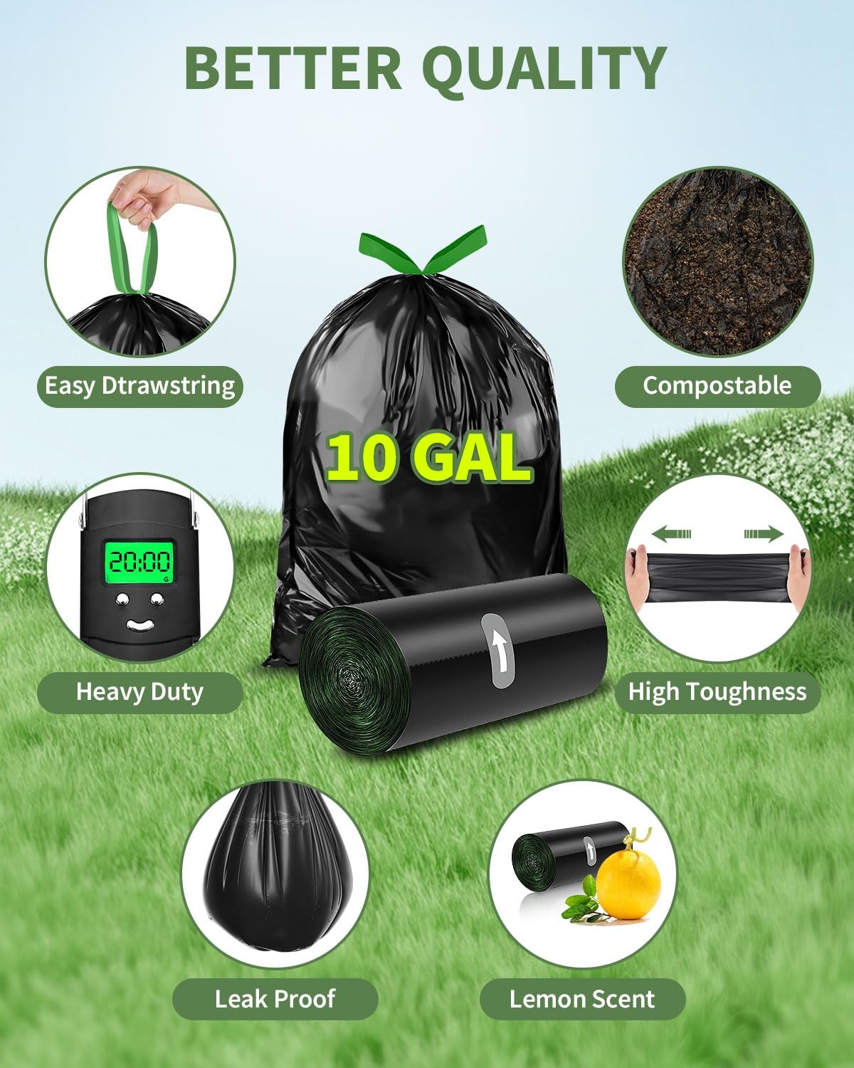 Camping Toilet Bags Poo Gel Set,35 Portable Toilet Bags with 35 Poo Gel Set
