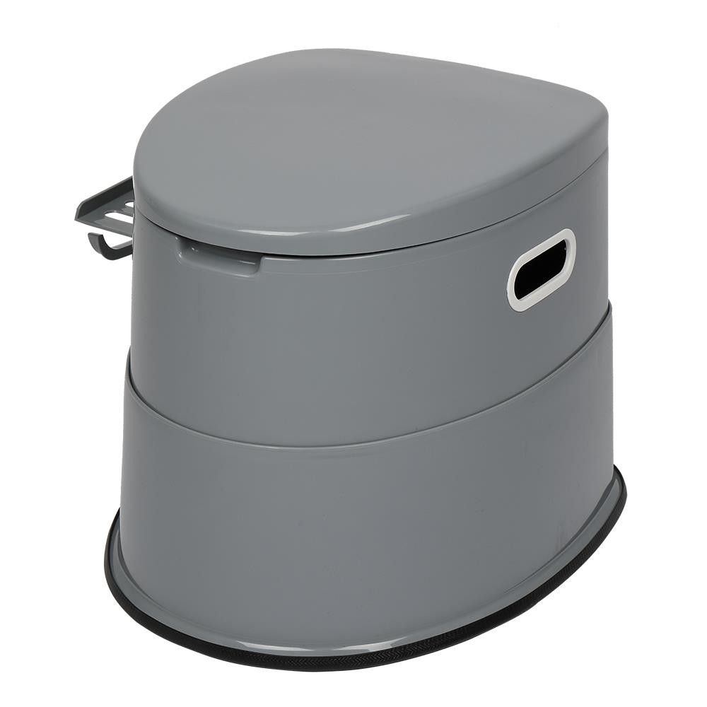 Camping Hygiene Portable Detachable 5L Toilet Indoor Outdoor Beige Commode