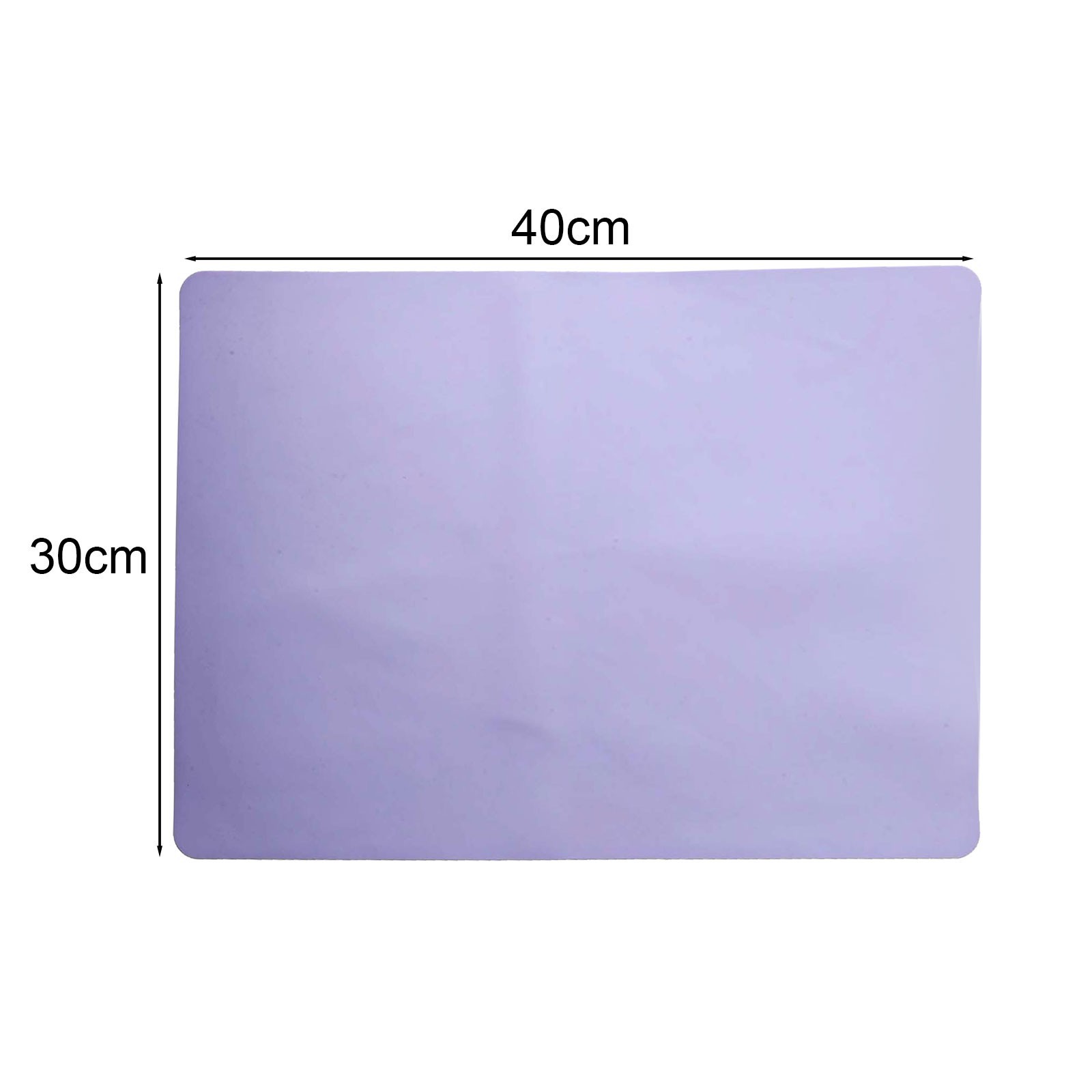 Reusable Waterproof Silicone Table Placemat for Camping Kitchen 40x30cm