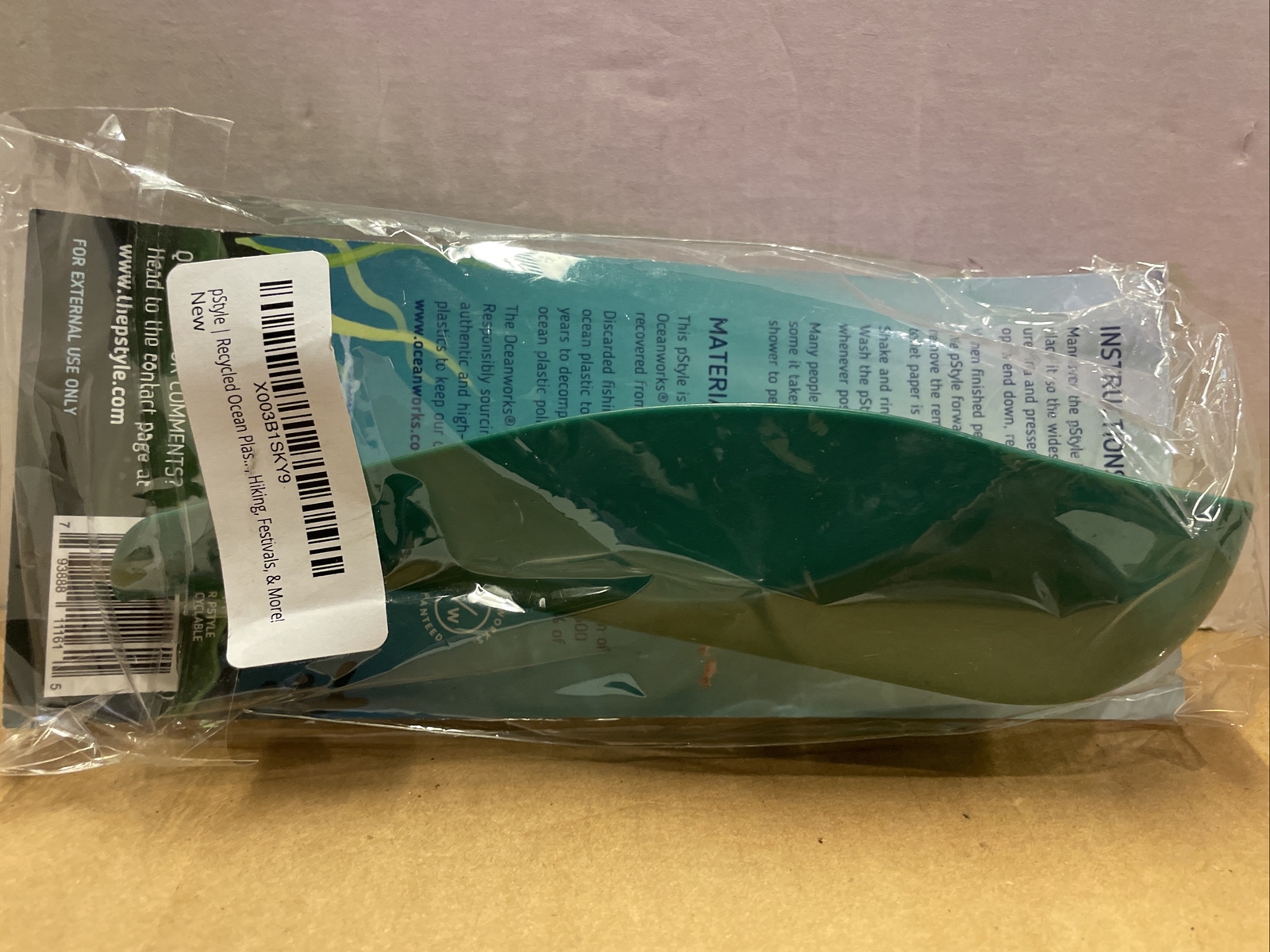 pStyle Recycled Ocean Plastic Made in USA Stand to Pee with Ease Camping Hiking