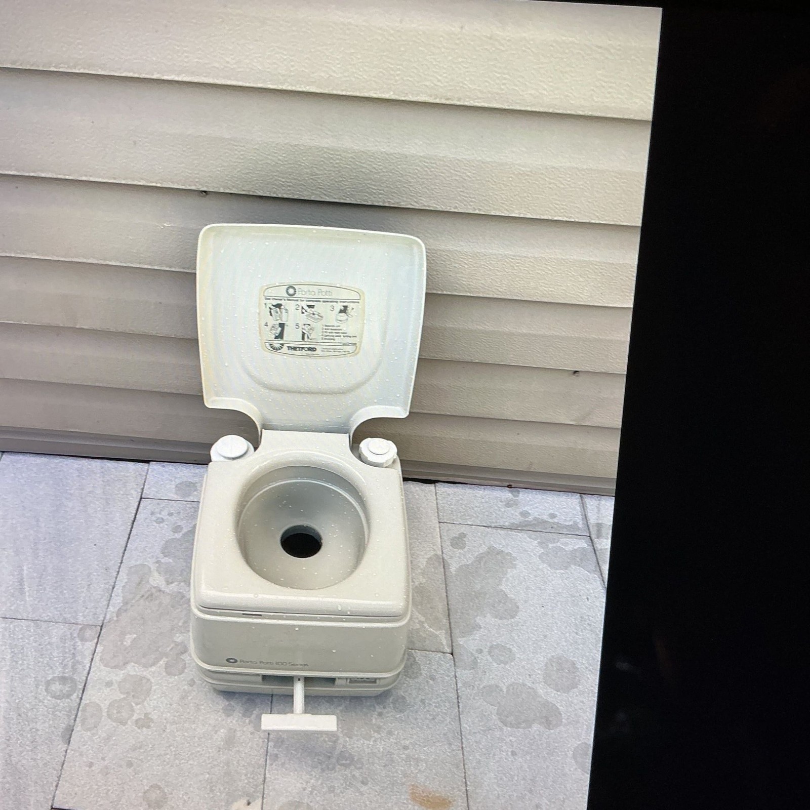 Thetford Porta Potti 135 Portable Camping Toilet