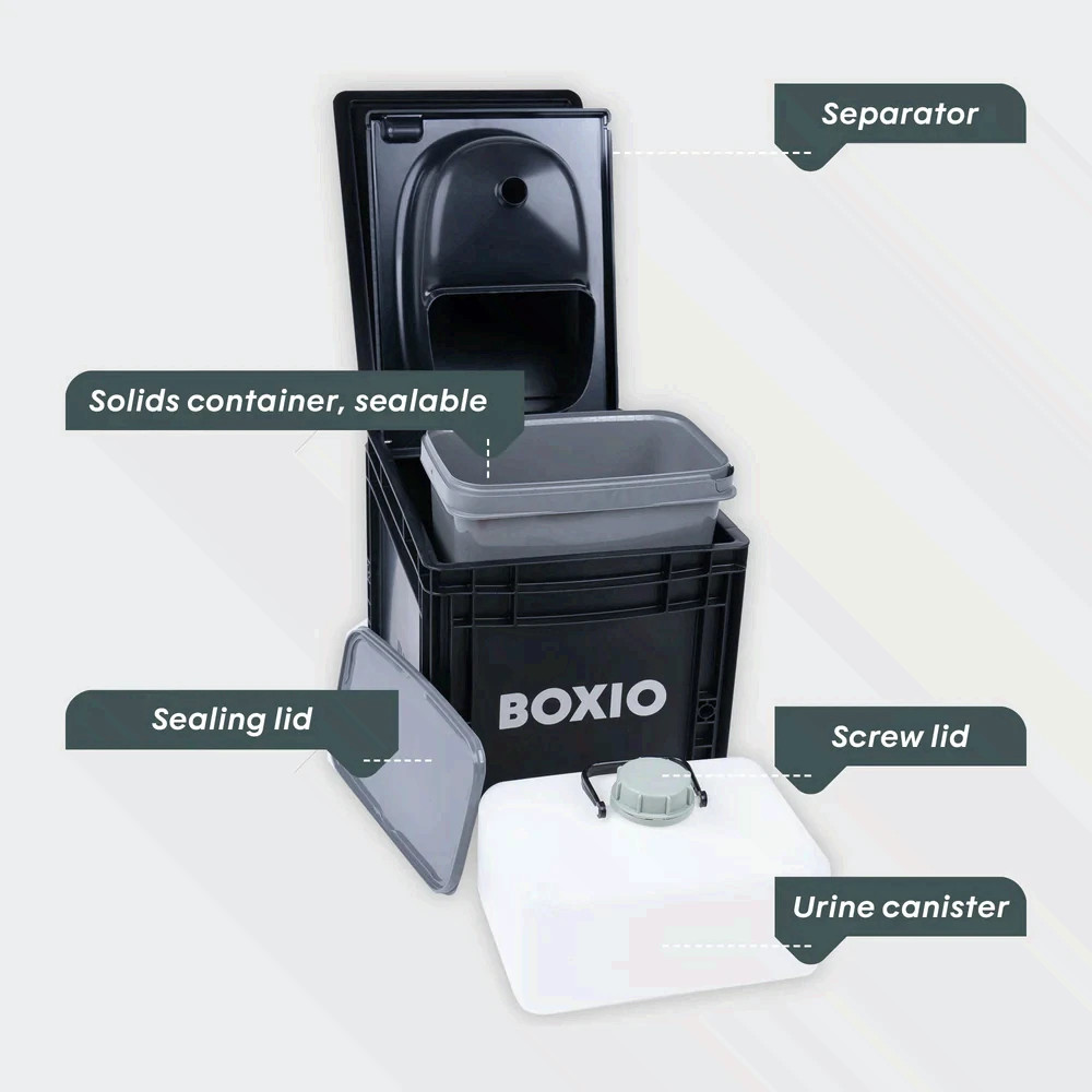 BOXIO TOILET | Composting Toilet for Camping free ship fast new