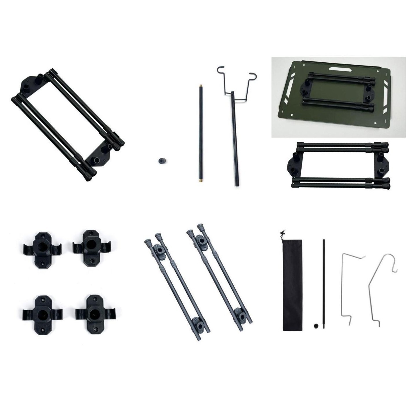 Aluminum Camping Table Links Camping Equipment Inside Diameter 1.5cm Spare Parts