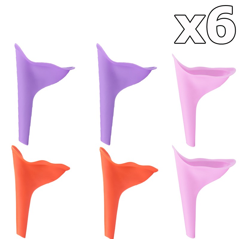 LOTS Portable Urinal Funnel Female Woman Ladies She Urinal Urine Funnel Outdoor