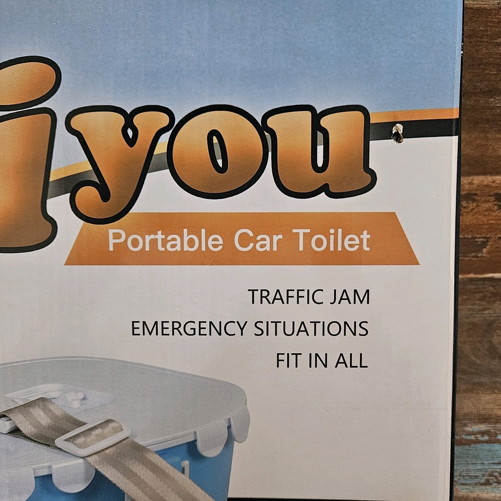 Portable Car Toilet By YIYOU Patent #ZL2021301759373 Fits In All Models New Box