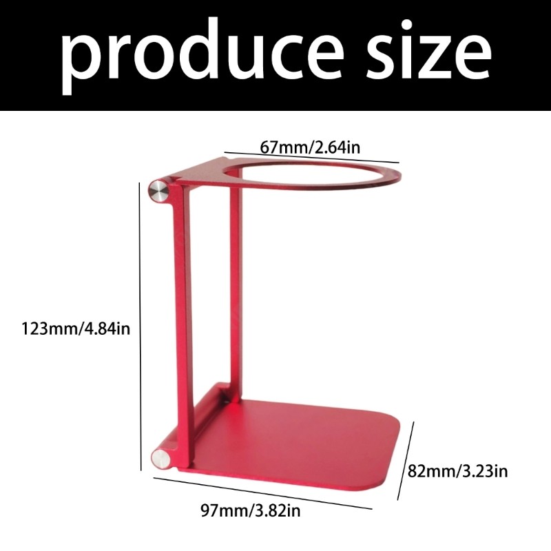 Space Saving Changeable Coffee Machine Base For Hiking Kitchen Office Gold