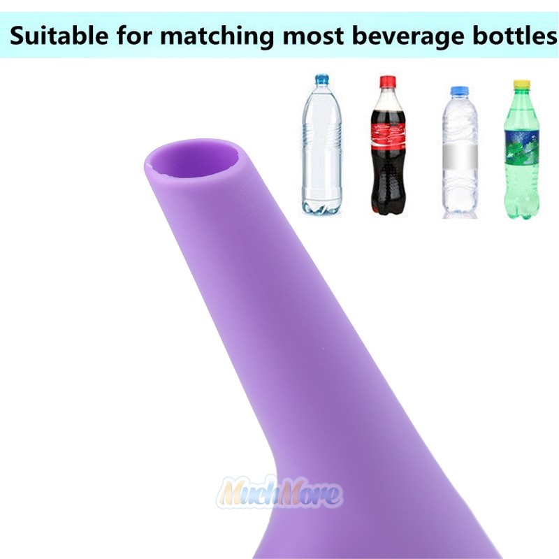 3PCS Reusable Silicone Portable Urinal Women Female Travel Camping Travel Toilet