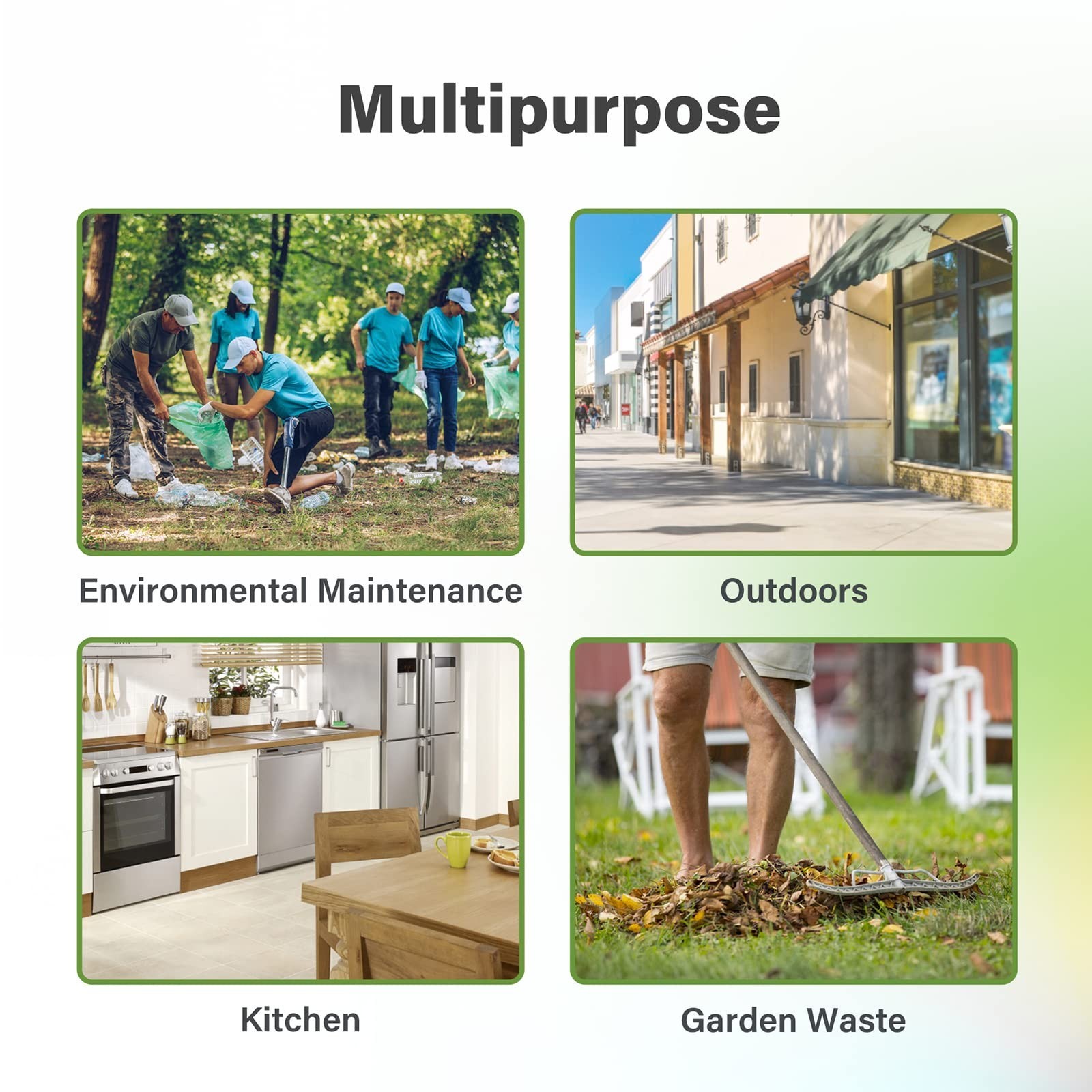 Compost Bags, 5 Gallon, 20Liter, Extra Thick 0.78 Mils, Biodegradable Food sc…