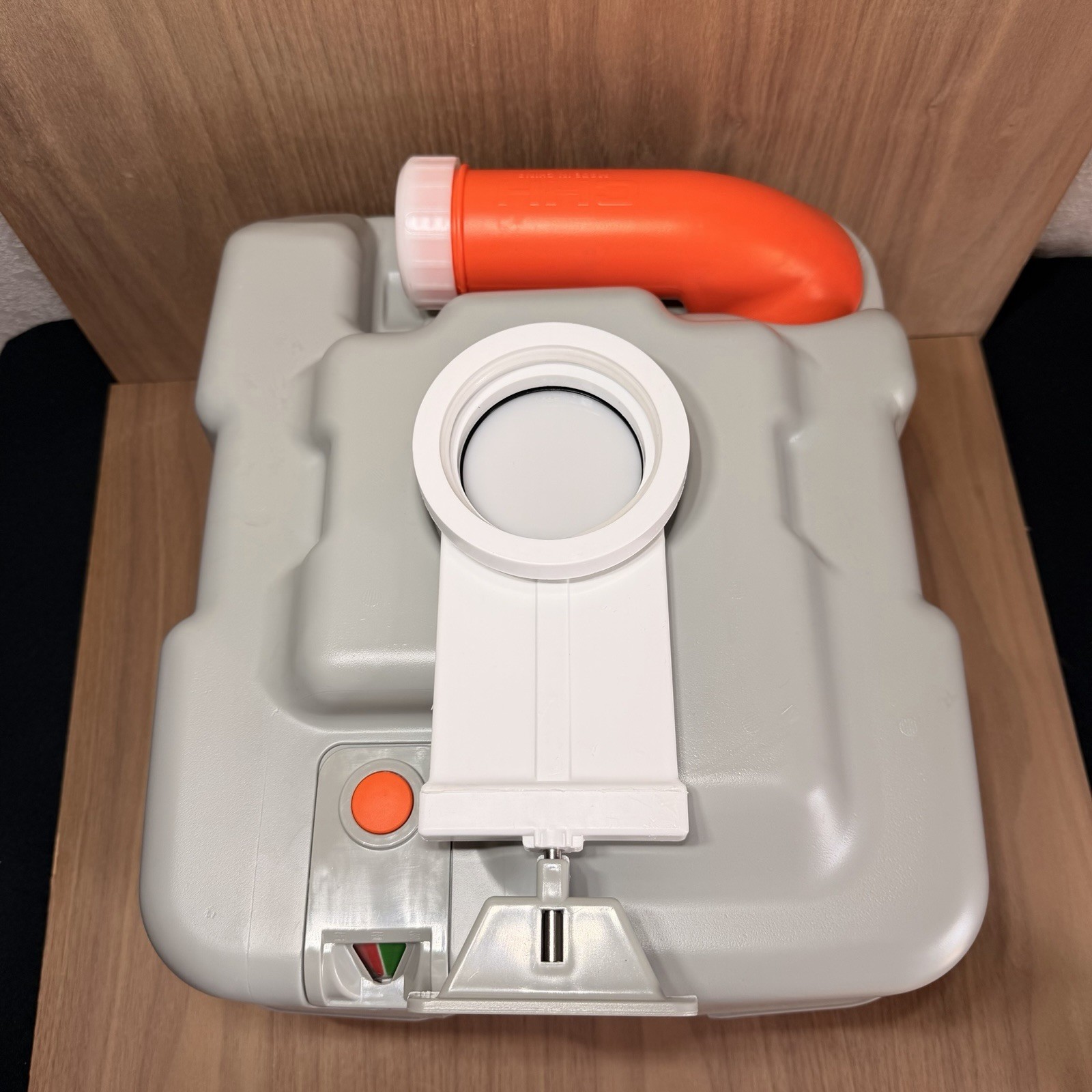 SereneLife SLCATL320 Portable Camping Toilet – Open Box, New