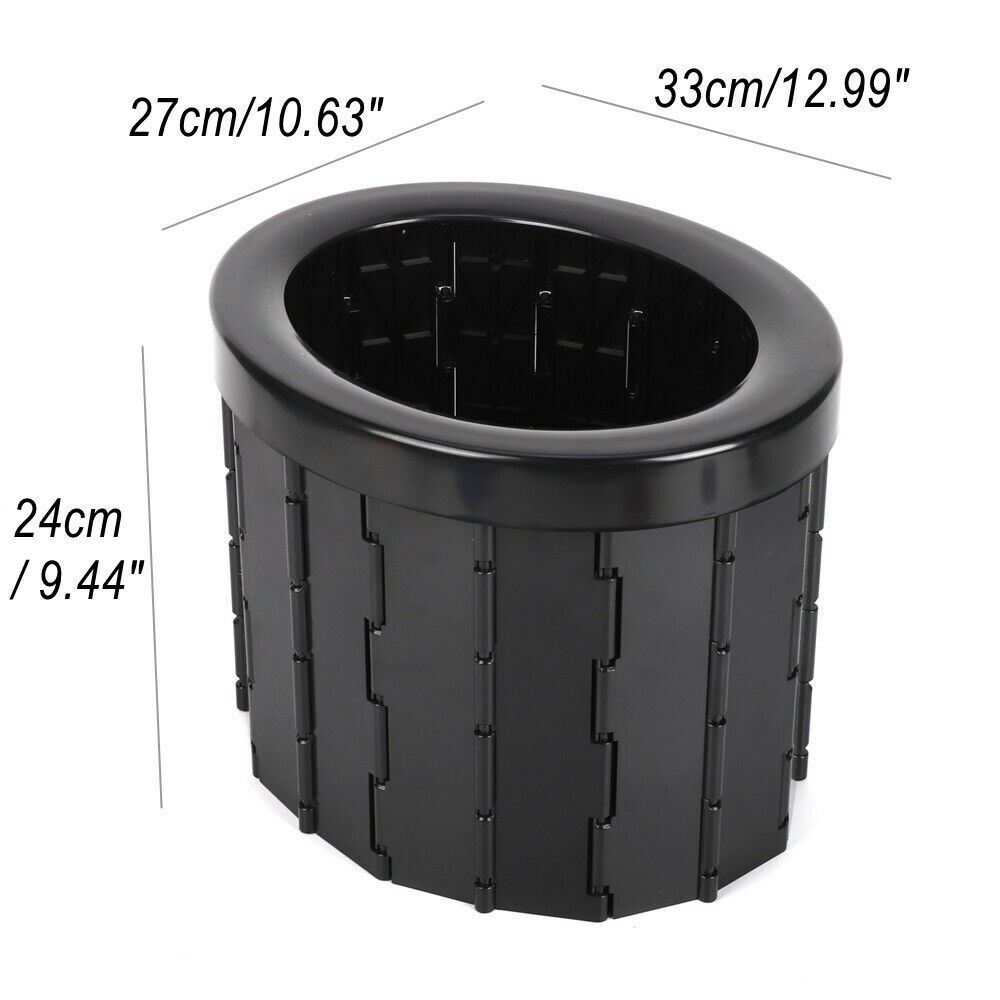 Folding Portable Outdoor Emergency Toilet for Camping Car Travel Porta Potty