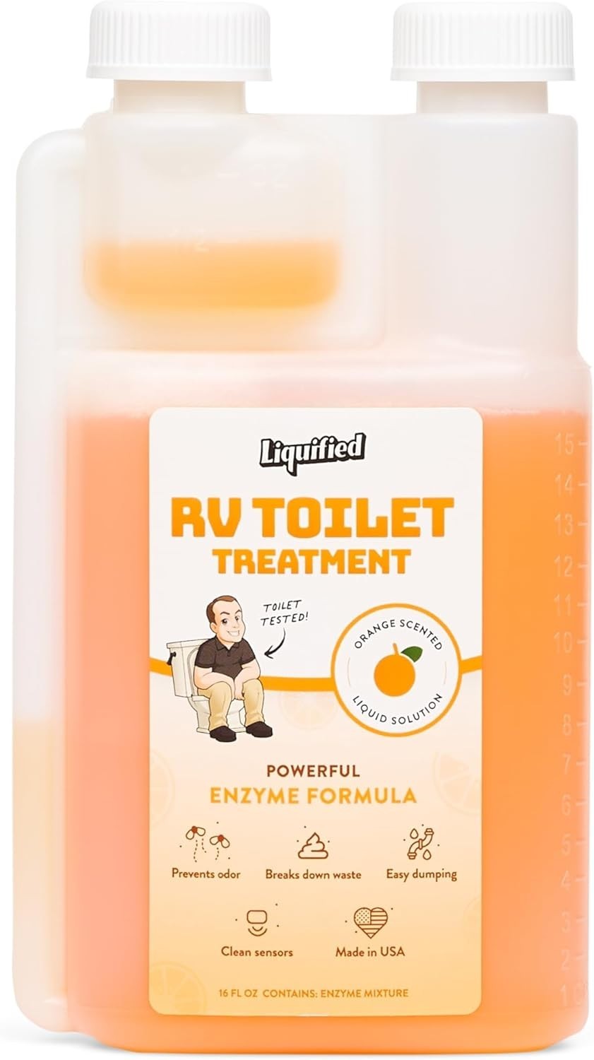 SALE! Liquified RV Toilet Treatment Black Holding Tank Digester Odor Elim.