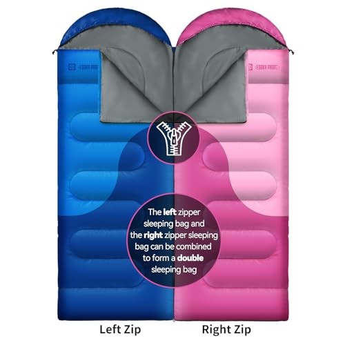 Sleeping Bags for Adults&Kids,Lightweight Waterproof Warm Weather Sleeping Blue