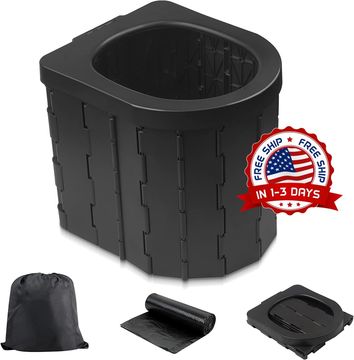 Orinal portátil para camping coche viajes actividades al aire libre senderismo