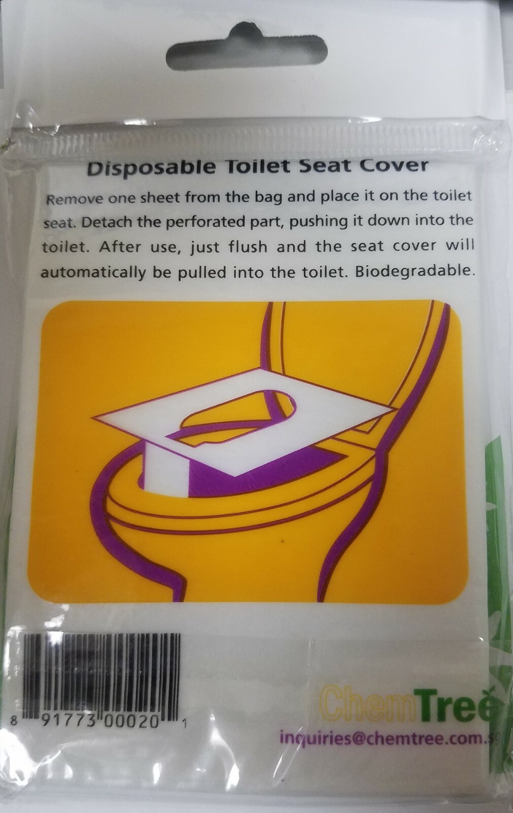 Disposable Paper Toilet Seat Covers – Flushable and Hygienic -3 Pack (30 Count)