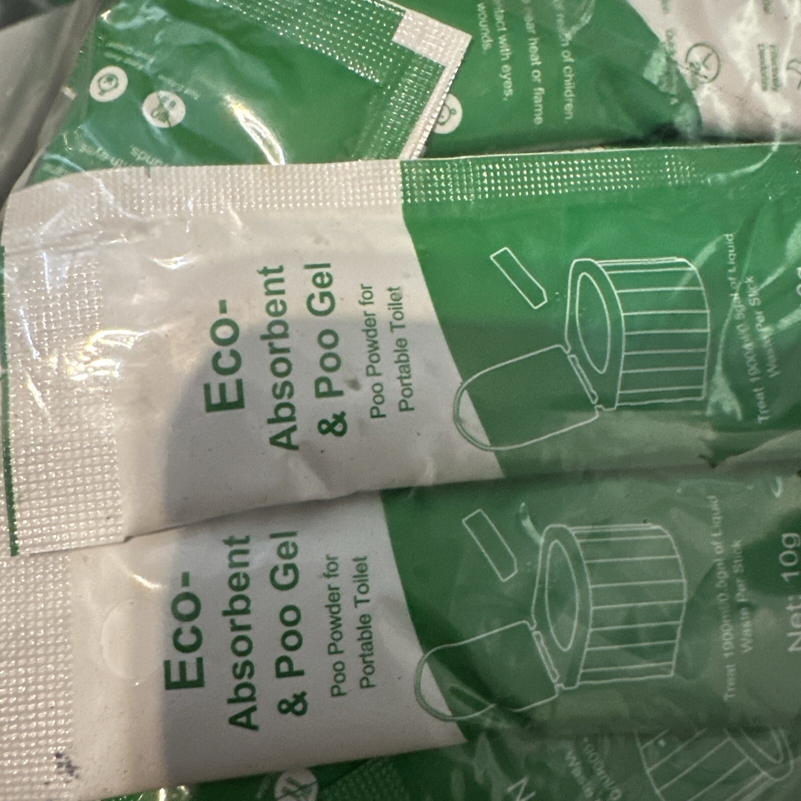 165- Poo Powder for Portable Toilet Camping Toilet Chemicals Degradable Absorb