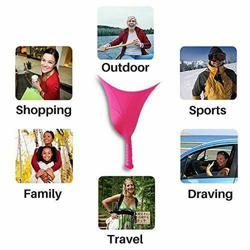 FEMALE PORTABLE REUSABLE PEE URINAL FOR WOMEN CAMPING OUTDOOR URINATION FUNNEL
