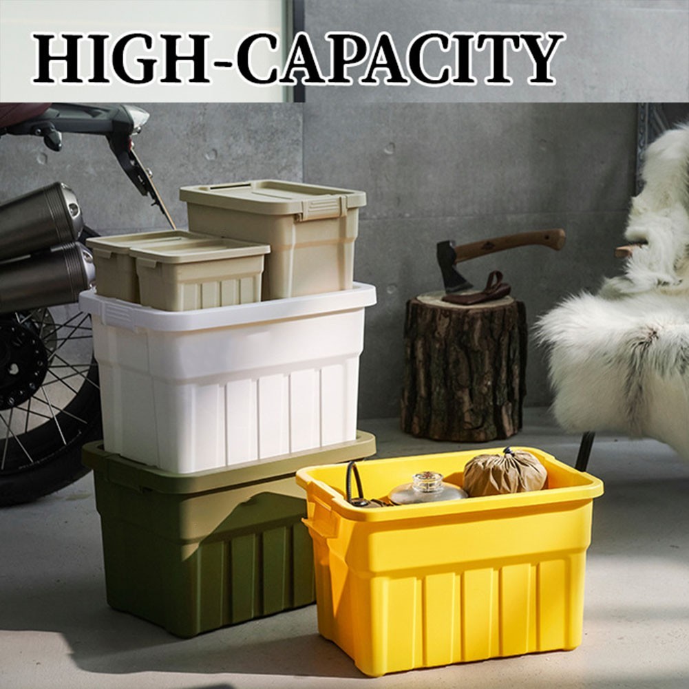 Lightweight Storage Containers with Lids for Crafts and School Supplies